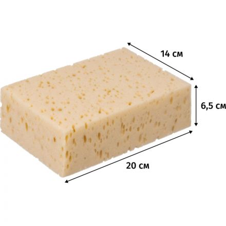 Губка хозяйственная York 20х14см 1шт Губка хозяйственная York 20х14см 1шт