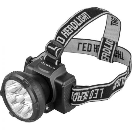 Фонарь налобный Ultraflash 9LED 33Лм,акк220,0,5Ач, Фонарь налобный Ultraflash 9LED 33Лм,акк220,0,5Ач,
