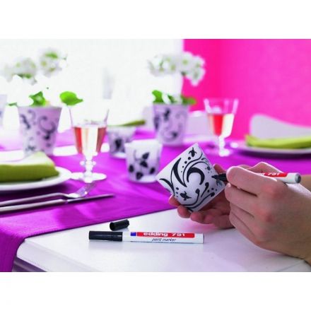 Маркер промышленный Edding E-751/4 для универсальной маркировки зеленый (1-2 мм) Маркер промышленный Edding E-751/4 для универсальной маркировки зеленый (1-2 мм)