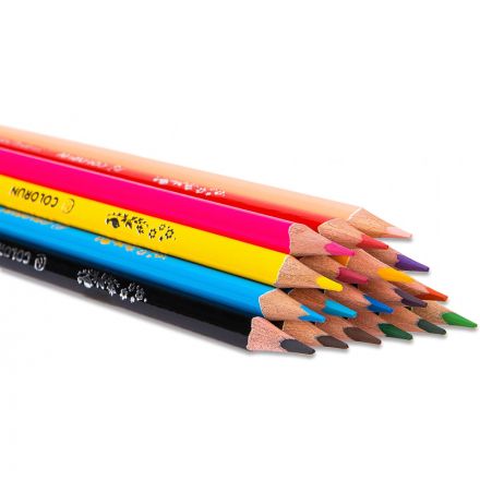 Карандаши цветные Deli ColoRun тополь 18 цв/наб EC00310 Карандаши цветные Deli ColoRun тополь 18 цв/наб EC00310