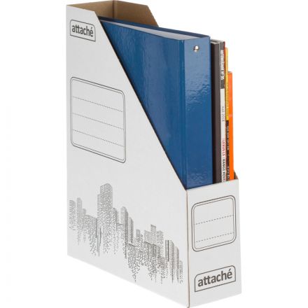 Вертикальный накопитель Attache 75мм белый сити 2шт/уп (сборн) гофрокарт Вертикальный накопитель Attache 75мм белый сити 2шт/уп (сборн) гофрокарт