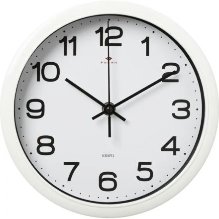Часы настенные круг d=22см, корпус белый Классика арт.2222-344 Часы настенные круг d=22см, корпус белый Классика арт.2222-344