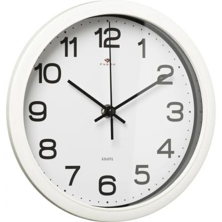 Часы настенные круг d=22см, корпус белый Классика арт.2222-344 Часы настенные круг d=22см, корпус белый Классика арт.2222-344