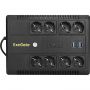 ИБП ExeGate NEO NNB-1000 лин-инт, 1000ВА/650Вт 8xEURO+4USB(EX293855RUS)