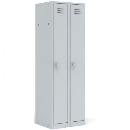Шкаф для одежды металлический ШРМ-22М медицинский (600х500х1860 мм)