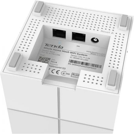 Wi-Fi mesh система Tenda MW6(2-PACK) AC1200 2шт/уп Wi-Fi mesh система Tenda MW6(2-PACK) AC1200 2шт/уп
