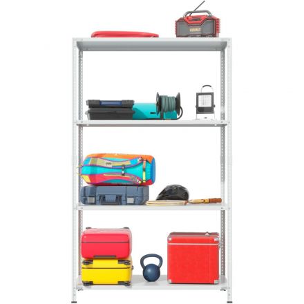 Стеллаж металлический ГТС_ТС Лайт 2000х1200х600 сост.ст. Полки:4 шт, металл