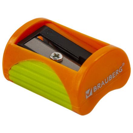 Точилка BRAUBERG "Original", пластиковая, корпус ассорти, 228465 Точилка BRAUBERG "Original", пластиковая, корпус ассорти, 228465