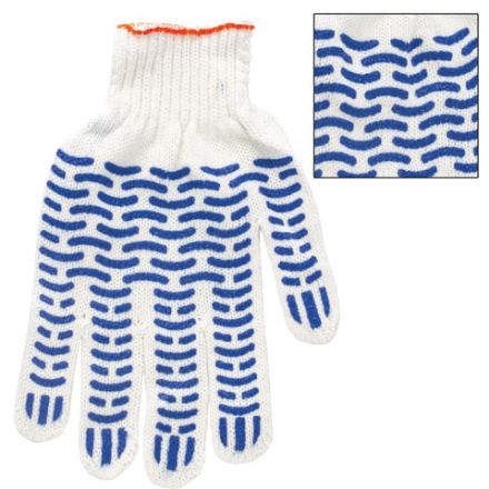 Перчатки хлопчатобумажные, КОМПЛЕКТ 5 ПАР, 7,5 класс, 46-48 г, 166 текс, ПВХ волна, LAIMA "СТАНДАРТ", БЕЛЫЕ, 600800 Перчатки хлопчатобумажные, КОМПЛЕКТ 5 ПАР, 7,5 класс, 46-48 г, 166 текс, ПВХ волна, LAIMA "СТАНДАРТ", БЕЛЫЕ, 600800