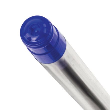 Ручка шариковая масляная с грипом BRAUBERG "Max-Oil", СИНЯЯ, игольчатый узел 0,7 мм, линия письма 0,35 мм, 141701