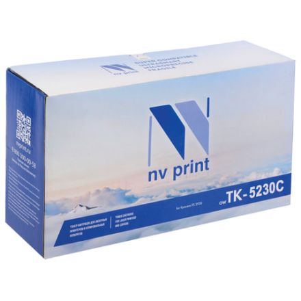 Тонер-картридж NV PRINT (NV-TK-5230C) для KYOCERA ECOSYS P5021cdn/M5521cdn, голубой, ресурс 2200 стр. Тонер-картридж NV PRINT (NV-TK-5230C) для KYOCERA ECOSYS P5021cdn/M5521cdn, голубой, ресурс 2200 стр.