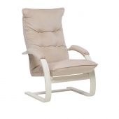 Кресло-трансформер Leset Монако, Слоновая кость, V18 бежевый, Ткань Велюр