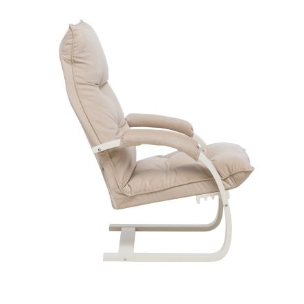 Кресло-трансформер Leset Монако, Слоновая кость, V18 бежевый, Ткань Велюр Кресло-трансформер Leset Монако, Слоновая кость, V18 бежевый, Ткань Велюр