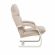 Кресло-трансформер Leset Монако, Слоновая кость, V18 бежевый, Ткань Велюр Кресло-трансформер Leset Монако, Слоновая кость, V18 бежевый, Ткань Велюр