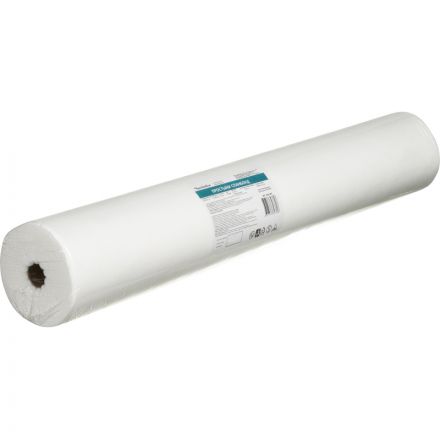 Простыня в рулоне 200х80, белый, Бюджет, 100шт/рул, 604-085