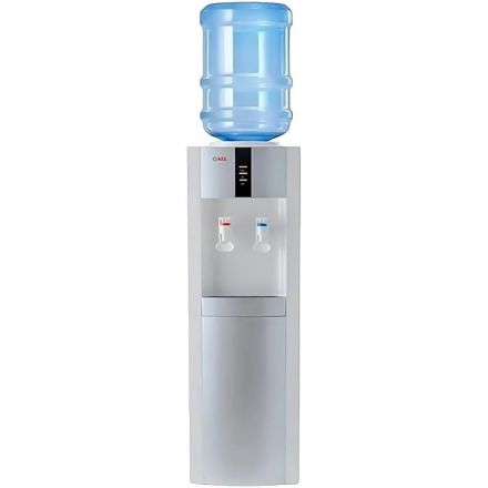 Кулер для воды AEL LD-47c white/silver  напол,  охл. электронное, шкафчик