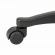 Кресло стул BRABIX "Eames MG-310 PL", пластик черный, экокожа черная, 532927