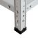 Стойки MS (2550 мм), КОМПЛЕКТ 4 шт. для металлического стеллажа, цвет серый