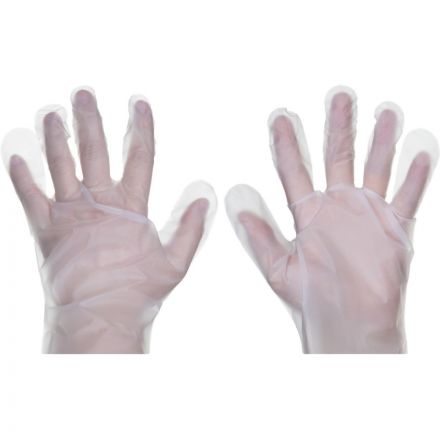Перчатки одноразовые DELTAGRIP TPE цвет прозрачный 200шт/уп р.L ПС Перчатки одноразовые DELTAGRIP TPE цвет прозрачный 200шт/уп р.L ПС