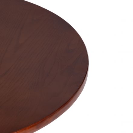 Стол THONET (mod.T9152) дерево вяз, 80х75 см, Темный Орех (№5) Стол THONET (mod.T9152) дерево вяз, 80х75 см, Темный Орех (№5)