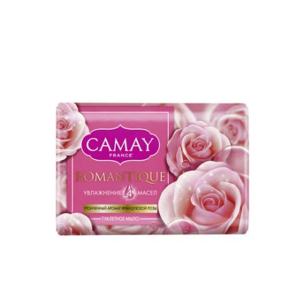 Мыло туалетное 85 г, CAMAY "Французская роза"