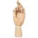 Манекен художественный BRAUBERG ART CLASSIC "РУКА", высота 25 см., женская левая, дерево, 191298
