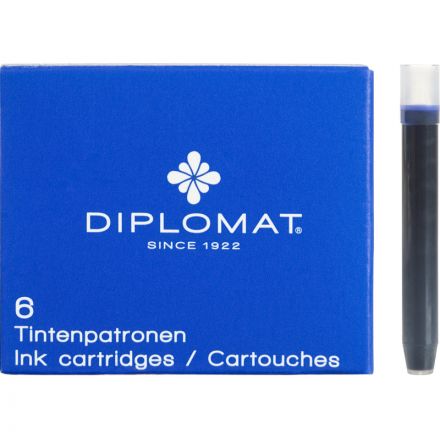 Чернила Чернильный картридж DIPLOMAT синие 6 шт/уп D10275212