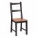 Обеденный комплект Соната (стол + 4 стула) / Sonata dining set массив сосны, стол: 120х75х73см  стул :41х50х95см, антик/чёрный