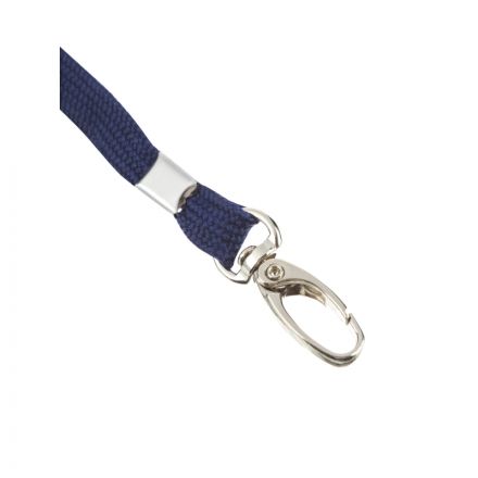 Держатель для бейджа Promega office с двумя карабинами синий