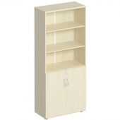 Шкаф ST_Комфорт для документов полузакрытый дуб шамони светлый К.371 ДШ Шкаф ST_Комфорт для документов полузакрытый дуб шамони светлый К.371 ДШ