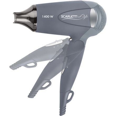 Фен SCARLETT SC-074, 1400Вт, серый Фен SCARLETT SC-074, 1400Вт, серый