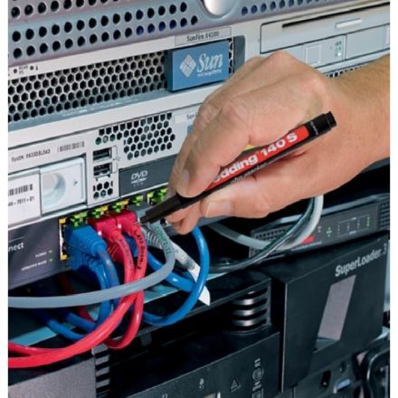 Маркер промышленный Edding E-140 S для глянцевых поверхностей и пленок черный (0.3 мм) Маркер промышленный Edding E-140 S для глянцевых поверхностей и пленок черный (0.3 мм)