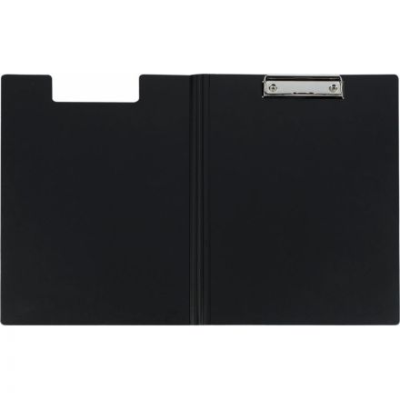 Папка-планшет Attache A4 пластиковая черная с крышкой