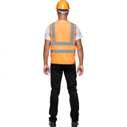 Жилет сигнальный Тип8Т, цв.оранж.(р.ХL/52-54)