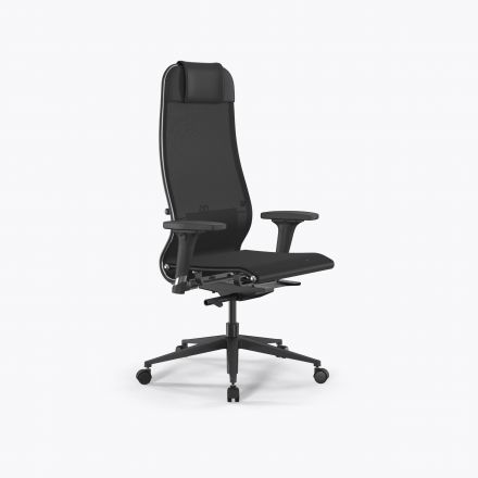 Кресло SynchroSit 10 B1-104D - T /Um00/Nb00/D02P(M23.B11.G19.W02) Черный
