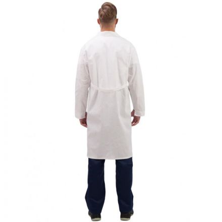 Халат рабочий мужской у02-ХЛ белый (размер 52-54, рост 18288) СПб