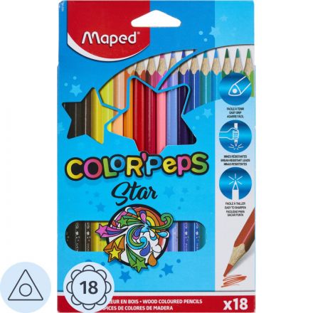 Карандаши цветные Maped COLOR'PEPS 18 цв.