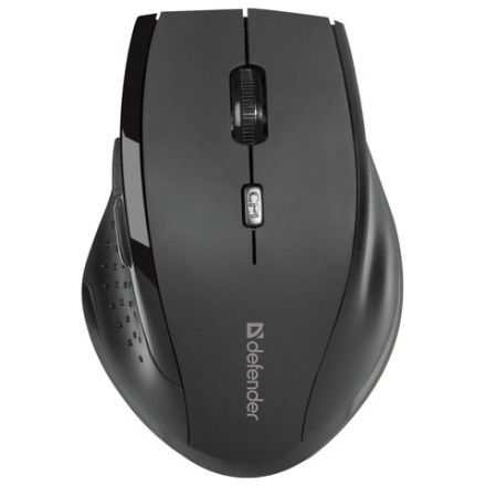 Мышь беспроводная DEFENDER Accura MM-365, 5 кнопок + 1 колесо-кнопка, оптическая, черная, 52365 Мышь беспроводная DEFENDER Accura MM-365, 5 кнопок + 1 колесо-кнопка, оптическая, черная, 52365