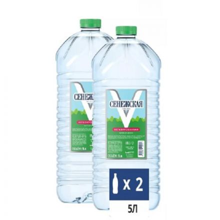 Вода питьевая Сенежская негазированная 5л