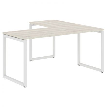 Стол угловой XQCT 1615 Сосна Эдмонт/Белый 1600х1500х750 XTEN-Q