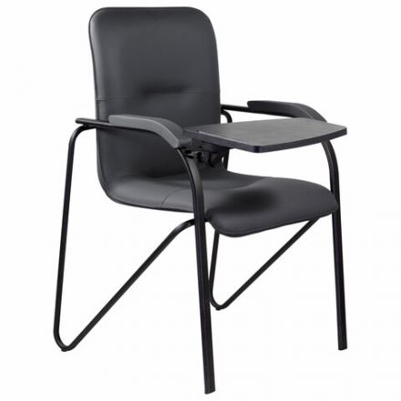 Кресло со столом BRABIX "Samba CF-108 BOX-2", черный каркас, кожзам черный, разобрано, 533217 Кресло со столом BRABIX "Samba CF-108 BOX-2", черный каркас, кожзам черный, разобрано, 533217