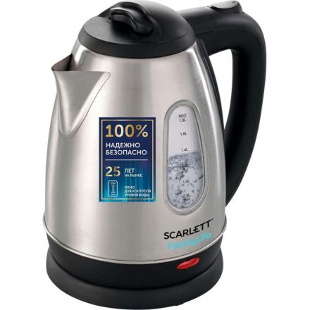 Чайник Scarlett  SC - EK21S20, 1600Вт, 1.8л Чайник Scarlett  SC - EK21S20, 1600Вт, 1.8л