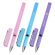 Ручка гелевая с грипом BRAUBERG "VIVID PASTEL", СИНЯЯ, корпус ассорти, игольчатый узел 0,5 мм, линия письма 0,35 мм, 144539