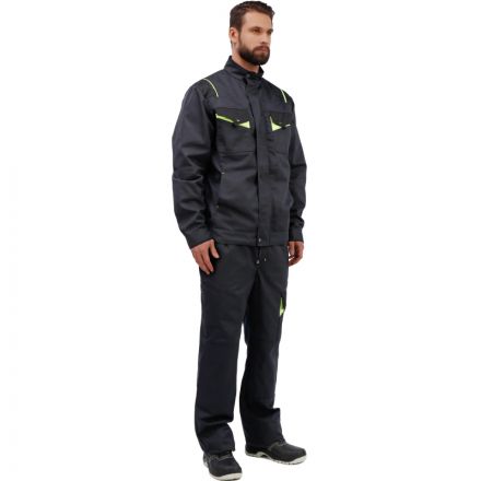 Брюки муж. л27-БР т.сер/чрн 60-62/170-176 арт.Валькирия