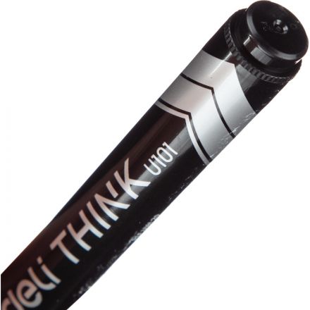 Маркер перманентный Deli Think 1,5-5 мм черный скош.нак.EU10120 Маркер перманентный Deli Think 1,5-5 мм черный скош.нак.EU10120