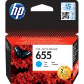 Картридж струйный HP 655 CZ110AE голубой оригинальный Картридж струйный HP 655 CZ110AE голубой оригинальный
