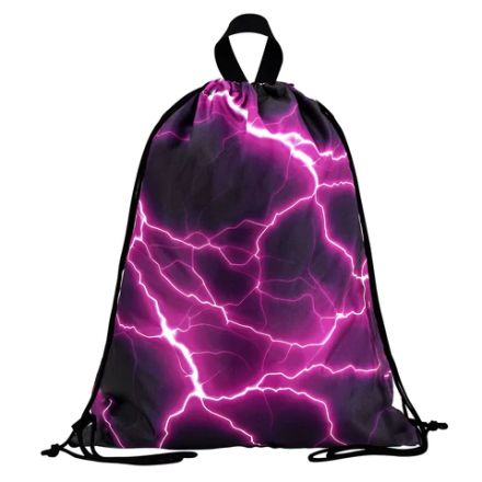 Мешок для обуви BRAUBERG большой удобный с ручкой, 51х41 см, Lightning, 272400 Мешок для обуви BRAUBERG большой удобный с ручкой, 51х41 см, Lightning, 272400