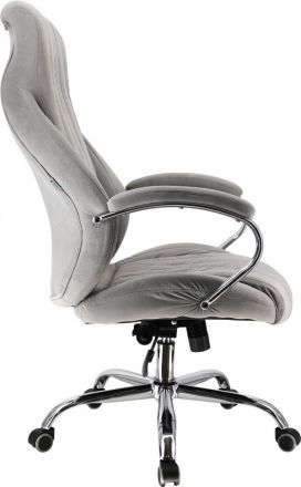 Кресло руководителя Everprof Coral Ткань Серый spb