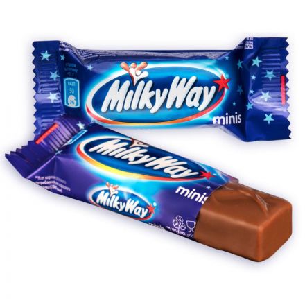 Шоколадный батончик Milky Way Minis, 2,5кг/уп