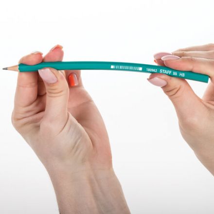 Карандаш чернографитный STAFF "EVERYDAY" BLP-963, 1 шт., НВ, пластиковый, зеленый корпус, 180962 Карандаш чернографитный STAFF "EVERYDAY" BLP-963, 1 шт., НВ, пластиковый, зеленый корпус, 180962